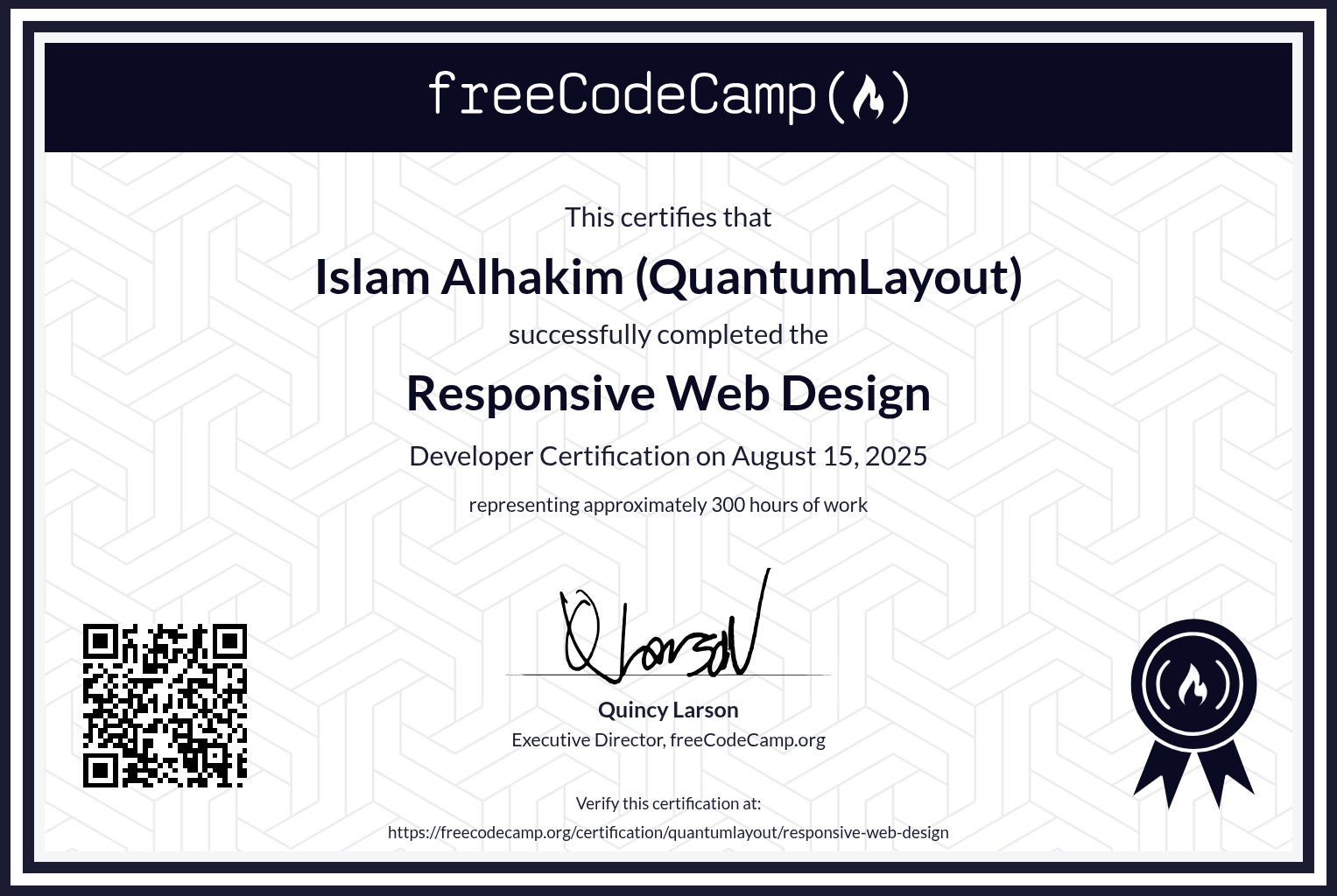 Responsive Web Design Certification